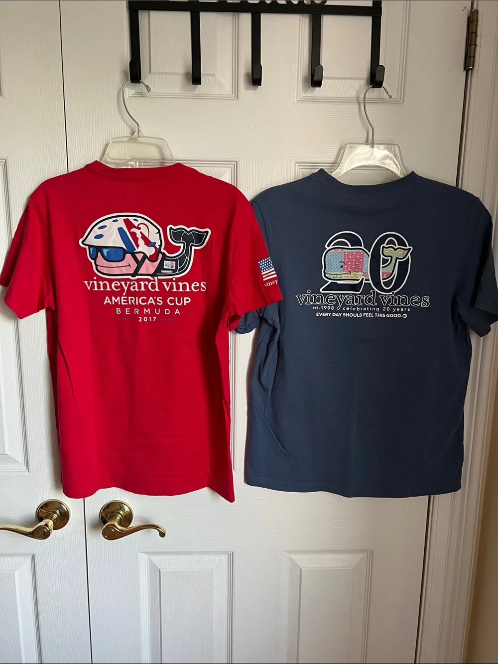Vineyard Vines Kids Pocket T-Shirt Set of Two - Size Large (16)